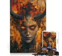 Puzzle pour Adultes She Devil, 1000 pièces, renforce la mémoire, Calme et apaisé, Bords Nets, Objet de Collection 50x75cm