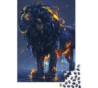 Puzzle pour Adultes Statue de la Liberté 500 pièces Puzzle en Bois pour Adultes et décoration intérieure 500 pièces (52x38cm)