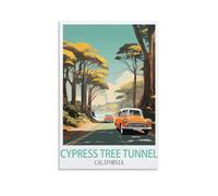Puzzle pour Adultes, Tunnel de cyprès Californie, Puzzle de Micro-pièces Stimulant, Jeu de Puzzle Difficile, Cadeau de Noël ou d'anniversaire, 100 x 70 cm