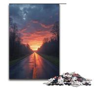 Puzzle pour Adultes Un Long Chemin à parcourir 1000 pièces Puzzle Excellent Cadeau Convient aux Adolescents de 14 Ans et Plus 1000 pièces (38 x 26 cm)