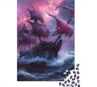 Puzzle pour Adultes « Voitures spatiales Cool » - Puzzle en Bois de 500 pièces - Convient aux Adultes et aux Personnes de Plus de 18 Ans - Décoration Murale - 500 pièces (52 x 38 cm)