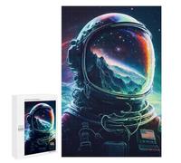 Puzzle pour Adultes1000 PCS Best Astronaut Puzzle Casse-tête, Jeu D'assemblage De Motifs, Cadeau d'anniversaire Unique 1000 PCS