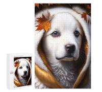 Puzzle pour Adultes1000 PCS Cozy Autumn Pet Blanket Casse-tête pour Adolescents - Jeu De Réflexion - Améliore La Mémoire - Aide À Exercer Le Cerveau 1000 PCS