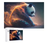 Puzzle pour Adultes1000 PCS Galactic Panda Cosmic Majesty -1 Puzzles pour Adolescents, Jouet, Décoration Murale, Passe-Temps, Cadeau d'anniversaire, Cadeaux, 1000 PCS