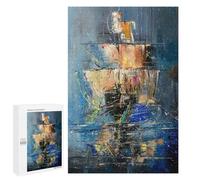 Puzzle pour Adultes1000 PCS Ghost Ship 2 Casse-tête pour Adolescents - Jeu De Réflexion - Améliore La Mémoire - Aide À Exercer Le Cerveau 1000 PCS
