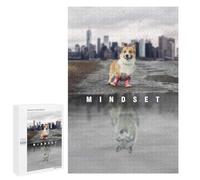 Puzzle pour Adultes1000 PCS Mindset is Everything Casse-tête pour Adolescents - Jeu De Réflexion - Améliore La Mémoire - Aide À Exercer Le Cerveau 1000 PCS