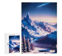 Puzzle pour Adultes300 PCS Frozen Majesty Puzzle Casse-tête, Jeu D'assemblage De Motifs, Cadeau d'anniversaire Unique 300 PCS
