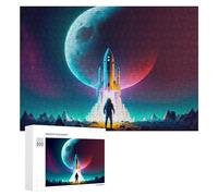 Puzzle Pour Adultes300 PCS Space Exploration Adventure -2 Puzzle Pour Les Adolescents Jeu De Casse-tête Améliore La Mémoire Aide À Entraînement Du Cerveau 300 PCS
