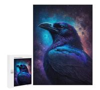 Puzzle pour Adultes500 PCS Cosmic Raven Art Print-19 Casse-tête pour Adolescents - Jeu De Réflexion - Améliore La Mémoire - Aide À Exercer Le Cerveau 500 PCS