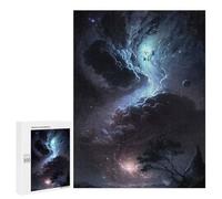 Puzzle pour Adultes500 PCS Cosmos Universe 6 Casse-tête pour Adolescents, Jeu De Réflexion, Décoration Intérieure, Cadeau d'anniversaire Unique 500 PCS