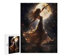 Puzzle pour Adultes500 PCS Dance Under The Moonlight Puzzles pour Adolescents, Jouet, Décoration Murale, Passe-Temps, Cadeau d'anniversaire, Cadeaux, 500 PCS