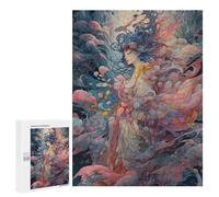 Puzzle pour Adultes500 PCS Fantasy Artwork Ethereal Beauty Puzzle pour Adolescents pour S'amuser en Famille, Un Défi Éducatif, Un Cadeau d'anniversaire Unique 500 PCS