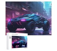 Puzzle pour Adultes500 PCS Future City Car Puzzles pour Adolescents, Jouet, Décoration Murale, Passe-Temps, Cadeau d'anniversaire, Cadeaux, 500 PCS