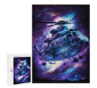 Puzzle pour Adultes500 PCS Galactic Helicopter Adventure -7 Puzzle pour Adolescents pour S'amuser en Famille, Un Défi Éducatif, Un Cadeau d'anniversaire Unique 500 PCS
