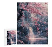 Puzzle pour Adultes500 PCS Japanese Nature Landscape Puzzle Casse-tête, Jeu D'assemblage De Motifs, Cadeau d'anniversaire Unique 500 PCS