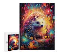 Puzzle pour Adultes500 PCS Magical Hedgehog Forest -2 Puzzles pour Adolescents, Jouet, Décoration Murale, Passe-Temps, Cadeau d'anniversaire, Cadeaux, 500 PCS