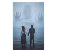 Puzzle pour Adultes75x50cm/1000pcs Pirate Ghost Ship Puzzle pour Adultes, Jeu De Réflexion pour Améliorer La Mémoire, Cadeau d'anniversaire, Présents, 75x50cm/1000pcs