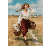 Puzzle pour Adults 3000 Pièces, Femme RizièRe, Jigsaw Bois de YHPGL4-187 | Impossible Difficile Puzzles, Pièces de Puzzle Irrégulières, Complexe éducatif Défi, Divertissement Familial Stimulant