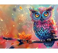 Puzzle pour Adults 4000 Pièces, Couleur Owl, Jigsaw Bois de YHPGL4-604 | Impossible Difficile Puzzles, Pièces de Puzzle Irrégulières, Complexe éducatif Défi, Divertissement Familial Stimulant