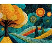Puzzle pour Adults 5000 Pièces, ForêT Abstraite, Jigsaw Bois de YHPGL4-149