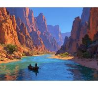 Puzzle pour Adults 6000 Pièces, Bateau du Lac, Jigsaw Bois de YHPGL4-330 | Impossible Difficile Puzzles, Pièces de Puzzle Irrégulières, Complexe éducatif Défi, Divertissement Familial Stimulant