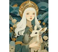 Puzzle pour Adults 6000 Pièces, Femme Cerf, Jigsaw Bois de YHPGL4-538 | Impossible Difficile Puzzles, Pièces de Puzzle Irrégulières, Complexe éducatif Défi, Divertissement Familial Stimulant