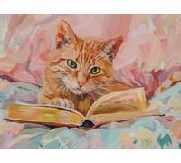Puzzle pour Adults 6000 Pièces, Livres pour Chats, Jigsaw Bois de YHPGL4596 | Impossible Difficile Puzzles, Pièces de Puzzle Irrégulières, Complexe éducatif Défi, Divertissement Familial Stimulant