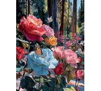 Puzzle pour Adults 6000 Pièces, Pivoine Papillon, Jigsaw Bois de YHPGL4-348 | Impossible Difficile Puzzles, Pièces de Puzzle Irrégulières, Complexe éducatif Défi, Divertissement Familial Stimulant