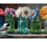 Puzzle pour Adults 6000 Pièces, Vase Oiseaux, Jigsaw Bois de YHPGL4-430 | Impossible Difficile Puzzles, Pièces de Puzzle Irrégulières, Complexe éducatif Défi, Divertissement Familial Stimulant