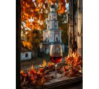 Puzzle pour Adults 6000 Pièces, Villa Vin Rouge, Jigsaw Bois de YHPGL4-314 | Impossible Difficile Puzzles, Pièces de Puzzle Irrégulières, Complexe éducatif Défi, Divertissement Familial Stimulant