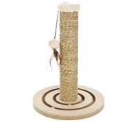 Puzzle pour chat en bois pour grattoir modèle bas Ferribiella