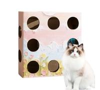 Puzzle pour chats, boîte de casse-tête électrique pour chatons - Grattoir avec capteur de mouvement pour chats, pour amusement simulation chasse exercice fitness anti-ennui