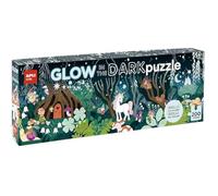 Puzzle pour enfants - APLI KIDS - La forêt Magique - 200 pièces - Fluorescent - 150 x 30 cm