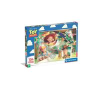 Puzzle pour enfants Clementoni Toy Story 104 pièces 48,5 x 33,5 cm Multicolore