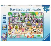 Puzzle pour Enfants de 150 pièces XXL - Plaisir sur la Promenade sur la Plage