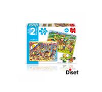 Puzzle pour Enfants Diset - Vacances