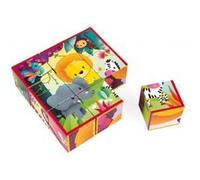 JANOD Kubkid 9 Blocks Jungle Animals