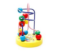 Puzzle Pour Enfants, Jouet Éducatif En Bois, Cercles De Perles, Labyrinthe De Fil, Mini, Maths