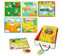 Puzzle pour enfants Lisciani Giochi 16 x 0,5 x 15 cm tactile 18 pièces (6 pièces)