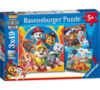 Puzzle pour enfants Ravensburger Pat'Patrouille - 3x49 pièces - Prêt à secourir