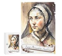 Puzzle Pour Les Adolescents 1000 PCS Saint Bernadette Soubirous Puzzle Pour Adultes Jeux Relaxants Mais Amusants Et Humoristiques Cadeaux Uniques Pour Anniversaire Et Noël 1000 PCS