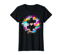 Puzzle pour Soutien à l'Autisme Jour de Sensibilisation à l'Autisme T-Shirt Graphique avec Valeur