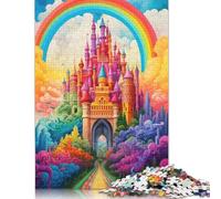 Puzzle pour Un Conte de fées Arc-en-Ciel 1000 pièces Puzzles pour Adultes Puzzles en Papier pour Adultes et Anti-Stress 38x26cm/1000pcs