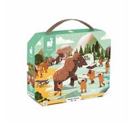 Puzzle Frise Préhsitoire avec Poster 100 pièces