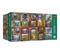 Trefl Premium Plus Quality - Puzzle « Les fenêtres des Saisons » - 10 000 pièces, série « Thèmes intemporels », pièces Parfaitement ajustées, pour Adultes et Enfants à partir de 15 Ans