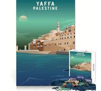 Puzzle Premium Yaffa Palestine 1000 pièces pour Adolescents améliore la mémoire, se détend et s'amuse Bords Nets, Cadeau Unique 38x52cm