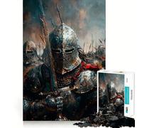 Puzzle Prêt pour la Victoire pour Adolescents, 1000 pièces, Jeu de logique et d'habileté, Jeu apaisant, découpe précise, (38x52cm)