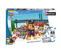 Nathan Puzzle enfants Prêts à intervenir - Pat'Patrouille - 45 pièces - Dès 5 ans - Carton épais