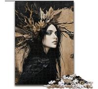 Puzzle Pretty Woman 1000 pièces pour Adultes et Adolescents, à partir de 14 Ans Jeu de Noël Anti-Stress pour Femmes (26x38cm)