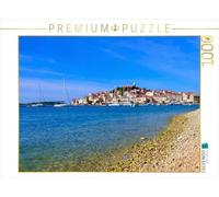 Puzzle · Primosten | La Dalmatie, la côte ensoleillée de la Croatie · 1000 pièces · Format assemblé 64 × 48 cm · CALVENDO Puzzle